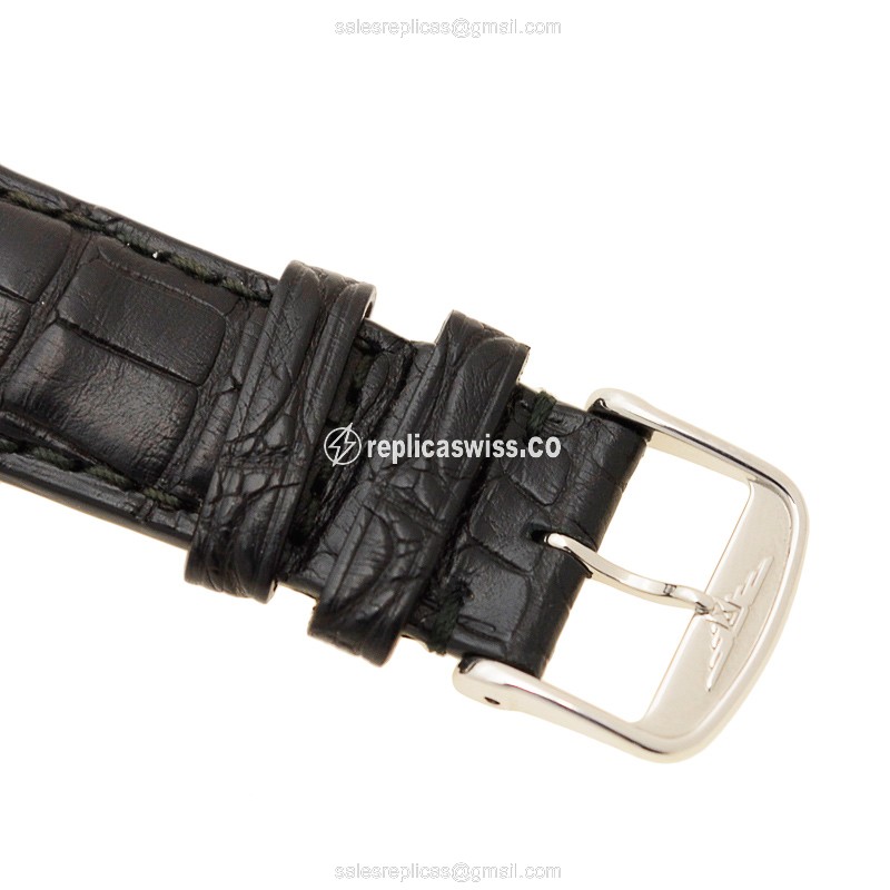 Elegant Longines Heritage Replica in Black Dial & Stainless Steel Case with Automatic Movement Watch - view 4