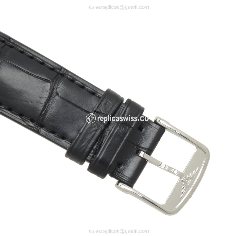Elegant Longines L4.874.4.72.2 Replica with Silver Dial & Stainless Steel Case Watch - view 4
