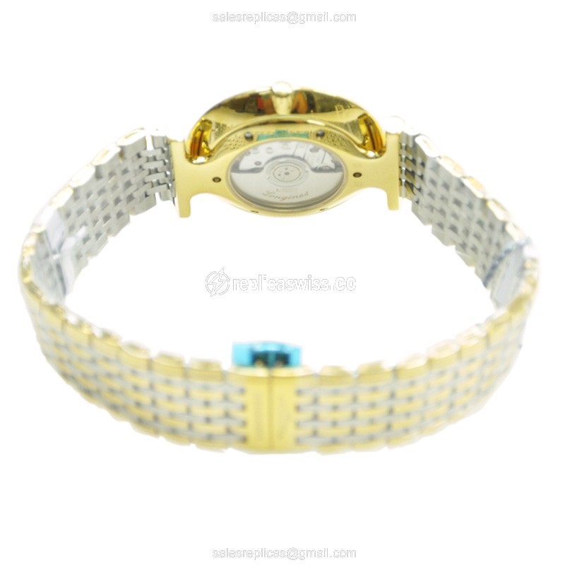 Elegant Longines LA GRANDE Replica Watch in PVD Gold Case & Automatic Movement - view 4