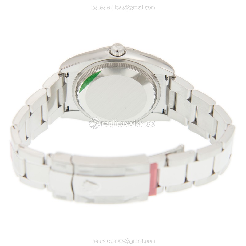 Elegant Rolex 115200BK_O OYSTER PERPETUAL Replica, Automatic Movement, Black Dial & Stainless Steel - view 4