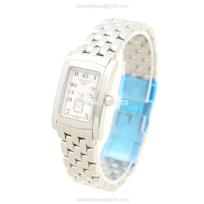Exquisite Longines L5.155.4.73.6 Dolce Vita Replica with White Dial Stainless Steel Case Watch - view 3