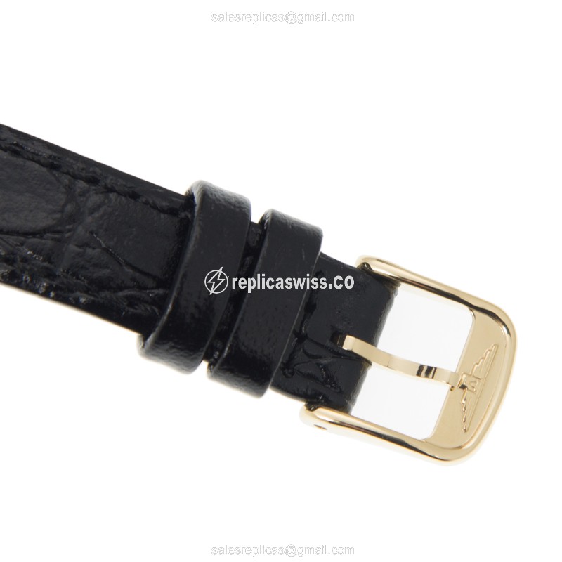 Exquisite Longines Lyre Replica in Gold-Plated Steel Case | Automatic Movement, White Dial Watch - view 4