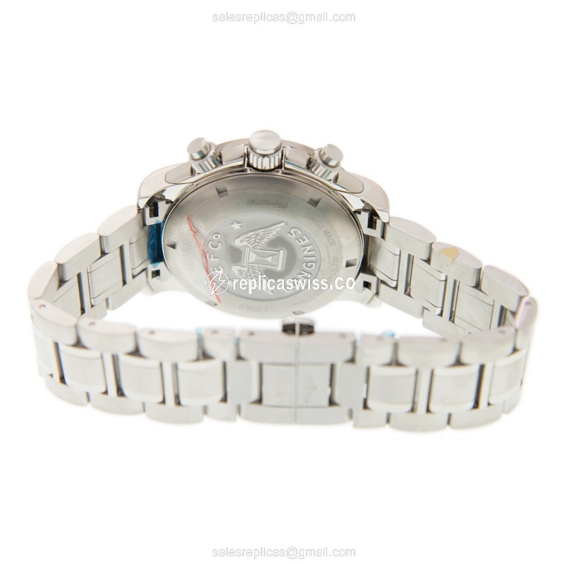 Longines Conquest L3.670.4.76.6 Replica with White Dial & Stainless Steel Case Watch - view 4