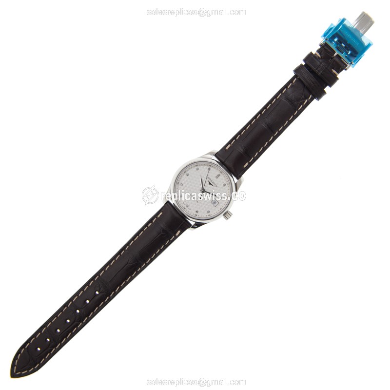 Longines L2.257.4.77.3 Master Replica, Automatic Movement, White Dial, Stainless Steel Case Watch - view 2