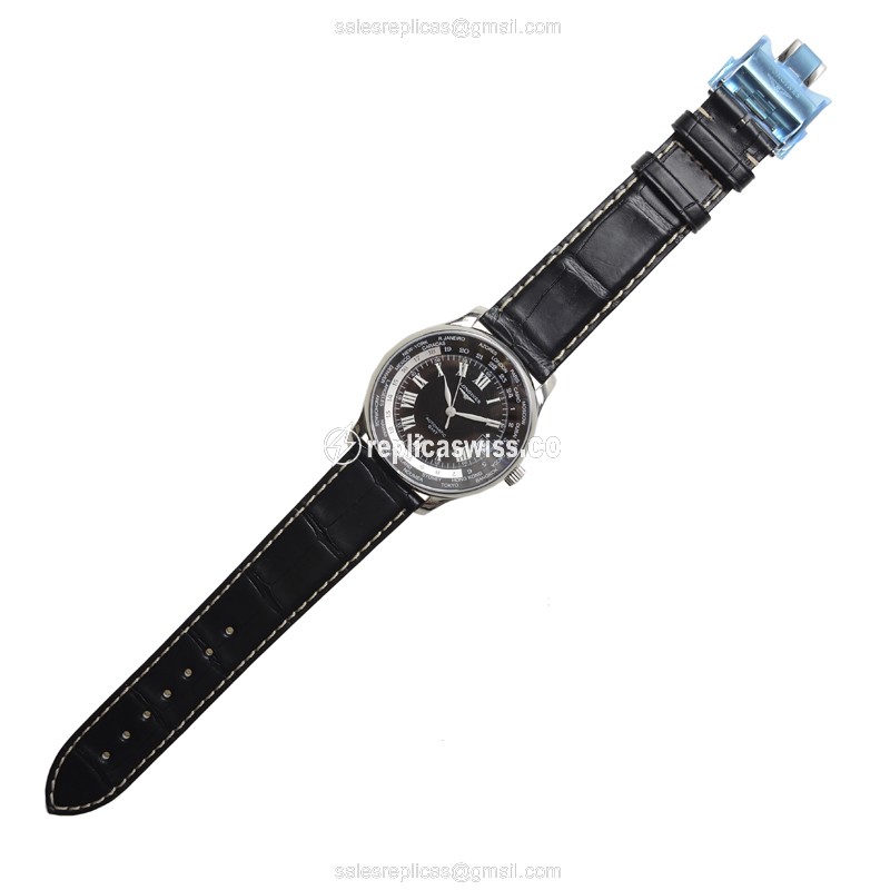 Longines L2.631.4.51.7 Replica with Black Dial & Stainless Steel Case, Automatic Movement Watch - view 2