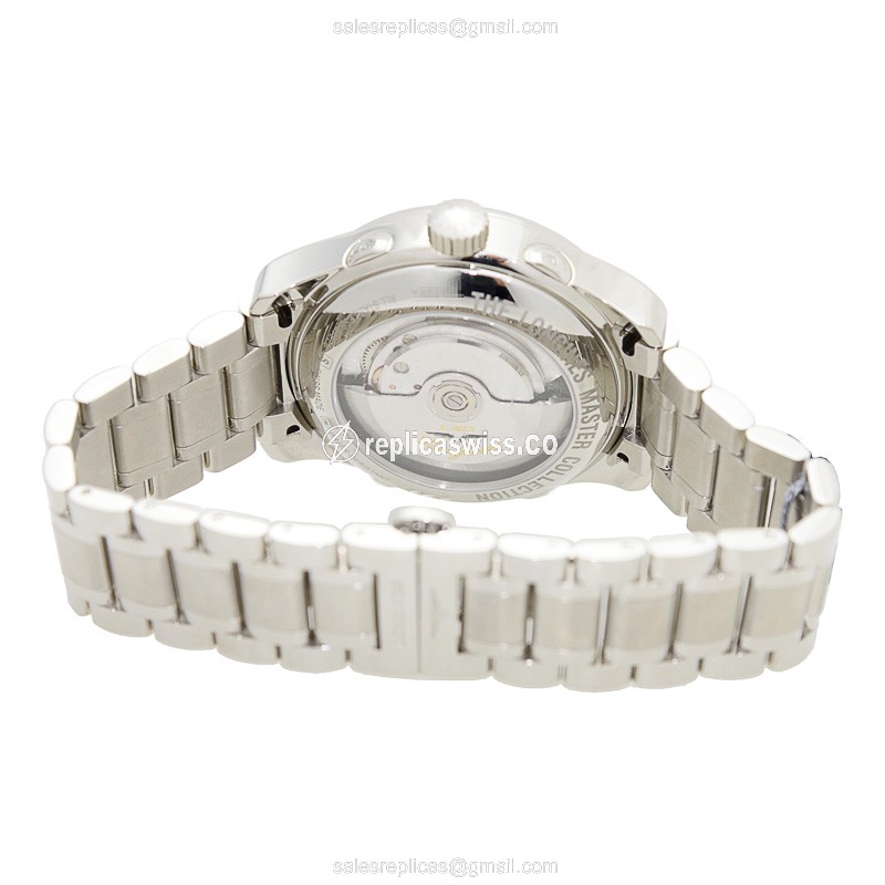 Longines L2.739.4.51.6 Master Automatic Watch in Stainless Steel & Black Dial - view 4