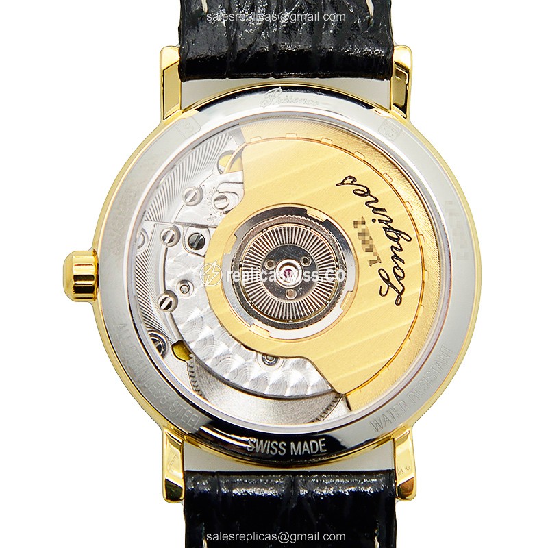Longines L4.322.2.11.2 PRESENCE Replica in Steel, Automatic Movement & White Dial Watch - view 3