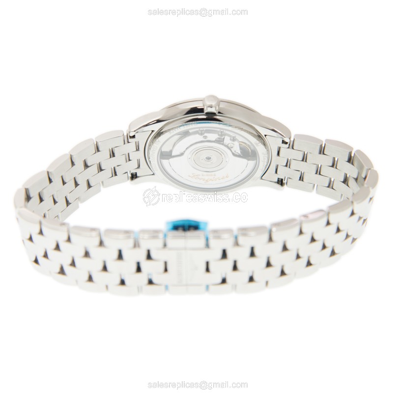 Longines L4.774.4.12.6 Replica Watch | Automatic | White Dial, Stainless Steel Case - view 4