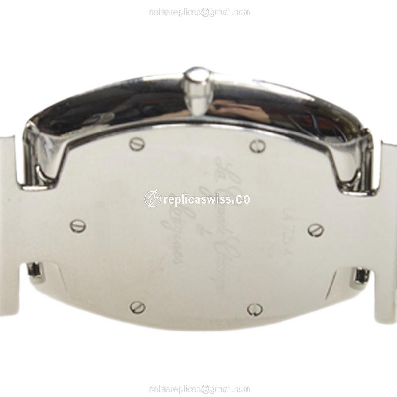 Longines LA GRANDE Stainless Steel Replica, White Dial, Automatic Movement, Silver Clasp & Steel - view 4