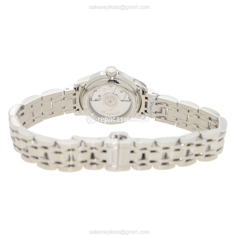 Longines Saint Imier Replica with White Dial Stainless Steel Case, Automatic Movement Watch - view 4