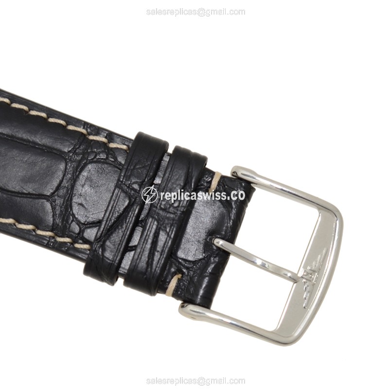 Luxurious Longines Heritage Replica in Black Dial Stainless Steel Case with Automatic Movement - view 4