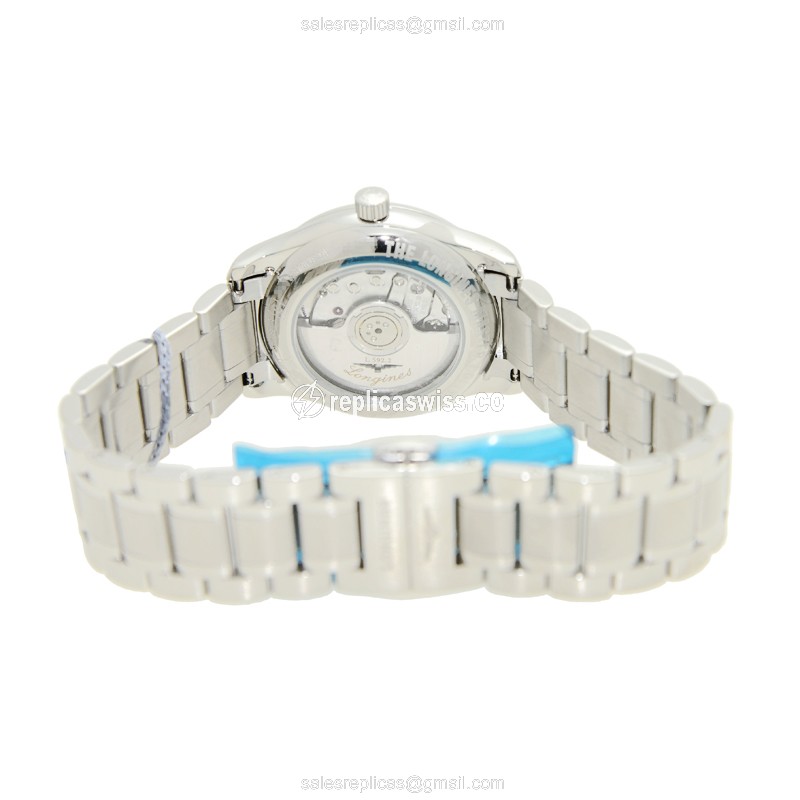 Luxurious Longines L2.257.4.78.6 Replica with White Dial Stainless Steel Case Watch - view 4