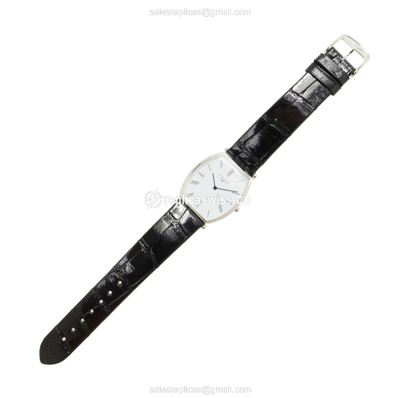Luxurious Longines L4.705.4.11.2 LA GRANDE Replica in White Dial Stainless Steel Case Watch - view 2