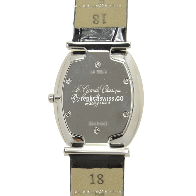 Luxurious Longines L4.705.4.11.2 LA GRANDE Replica in White Dial Stainless Steel Case Watch - view 3