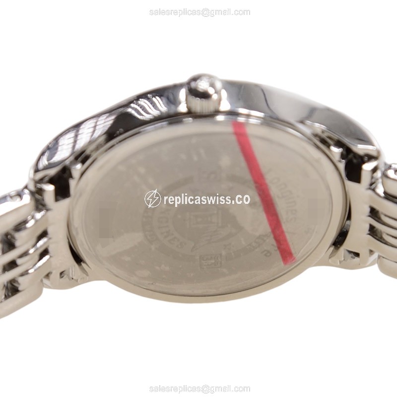 Luxurious Longines Lyre Replica Watch with White Dial & Steel Case - view 4