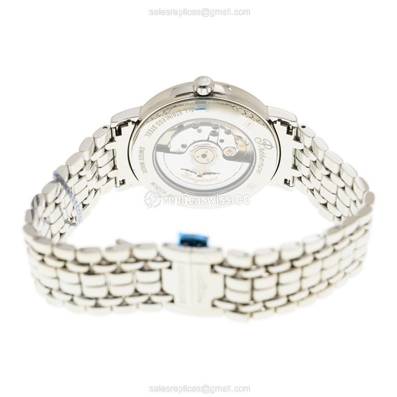 Luxurious Longines Presence Replica with Automatic Movement Blue Dial Watch - view 4