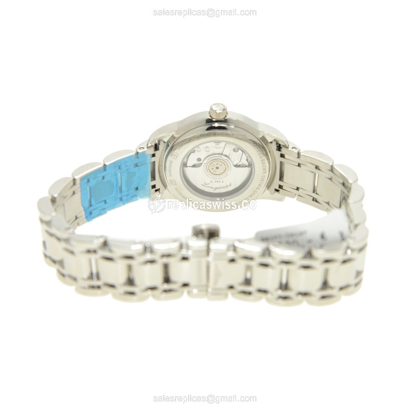 Luxurious Longines Saint Imier Replica, Automatic Movement, Stainless Steel Case & Silver Dial Watch - view 4