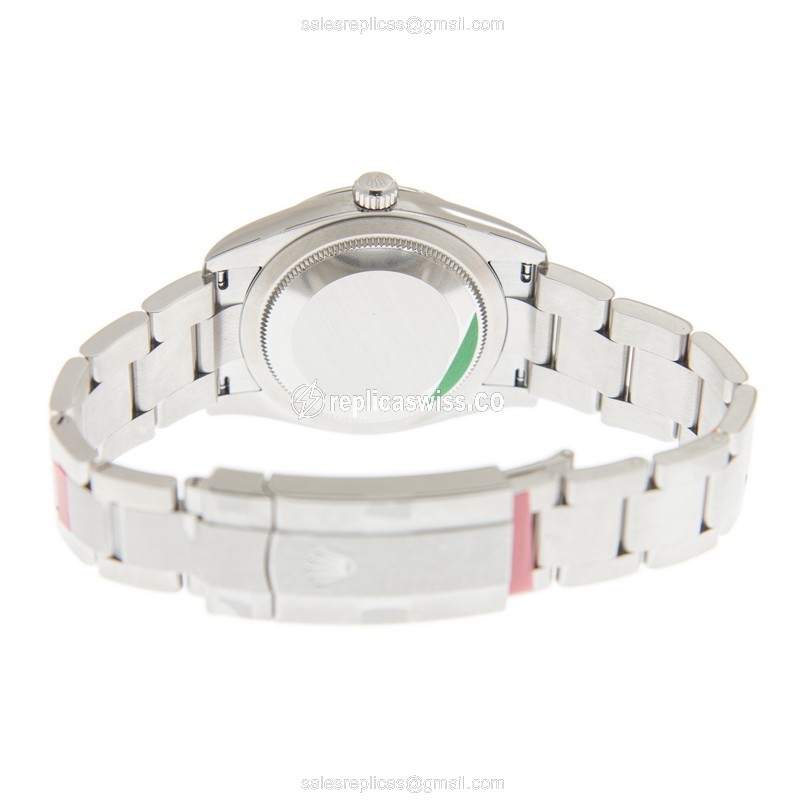 Luxurious Rolex 124200-0002 OYSTER Perpetual Replica with Black Dial Steel Case Watch - view 4
