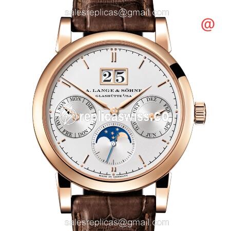 A Lange & Sohne Saxonia Replica in 18kt Gold | Automatic Movement & White Dial Watch