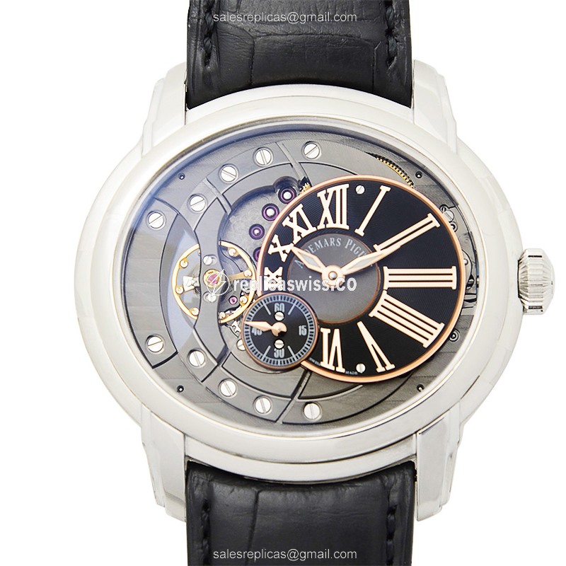 Audemars Piguet 15350ST.OO.D002CR.01 Millenary Replica | Automatic Movement | Dark Grey Dial &