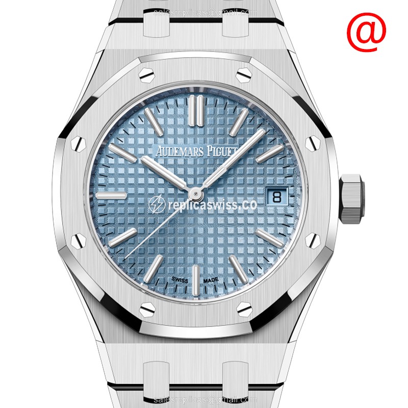 Audemars Piguet 15550ST.OO.1356ST.04 Replica with Automatic Movement Blue Steel Case Watch