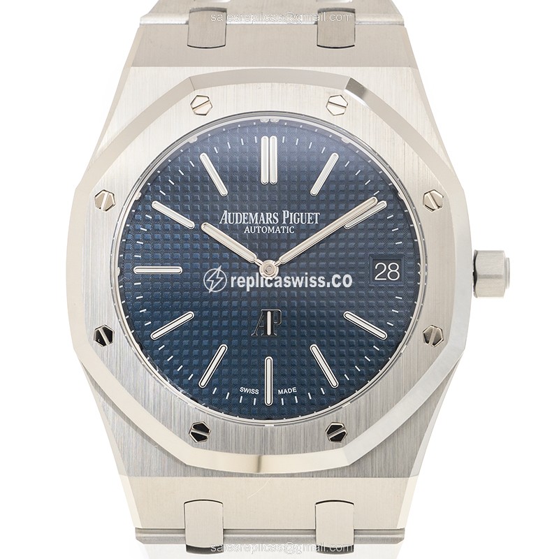 Audemars Piguet 16202ST.OO.1240ST.01 Replica Watch | Automatic Movement, Blue Dial, Stainless Steel