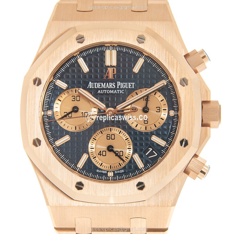 Audemars Piguet 26239OR.OO.1220OR.01 Replica, Automatic Movement, 18kt Blue Gold Dial Watch