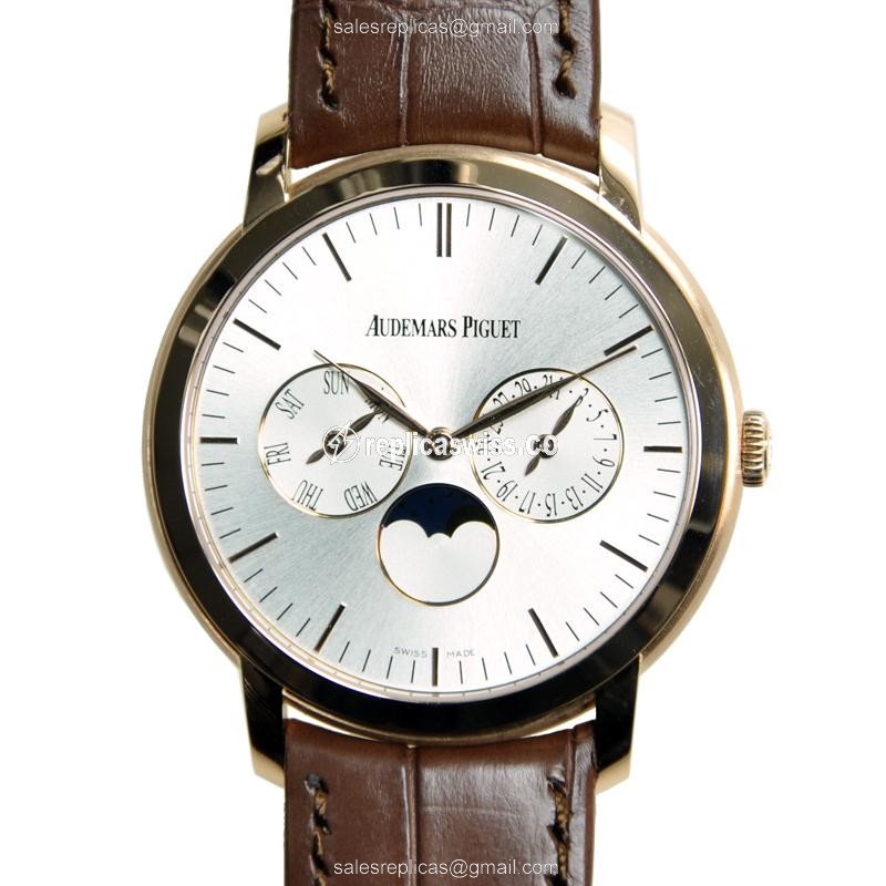 Audemars Piguet Classic 26385OR.OO.A088CR.01 Watch | Automatic Movement, 18kt Rose Gold Case