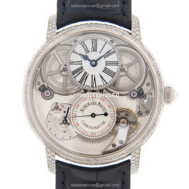 Audemars Piguet Jules Audemars Replica | Automatic Movement, 950 Platinum & Diamond Case Watch
