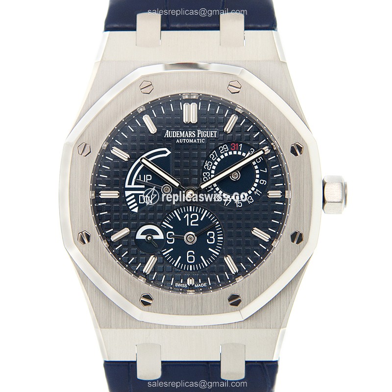 Audemars Piguet Royal Oak Automatic Replica | Blue Steel Case, Blue Rubber Strap Watch