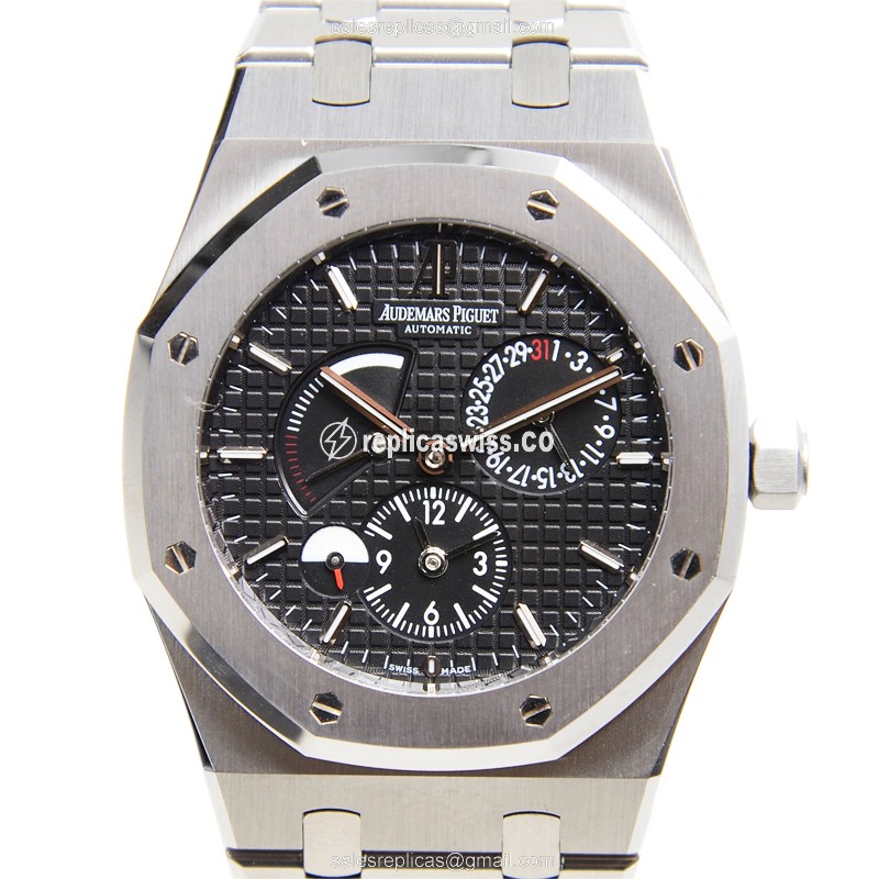 Audemars Piguet Royal Oak Automatic Replica in Black Dial & Stainless Steel Case Watch