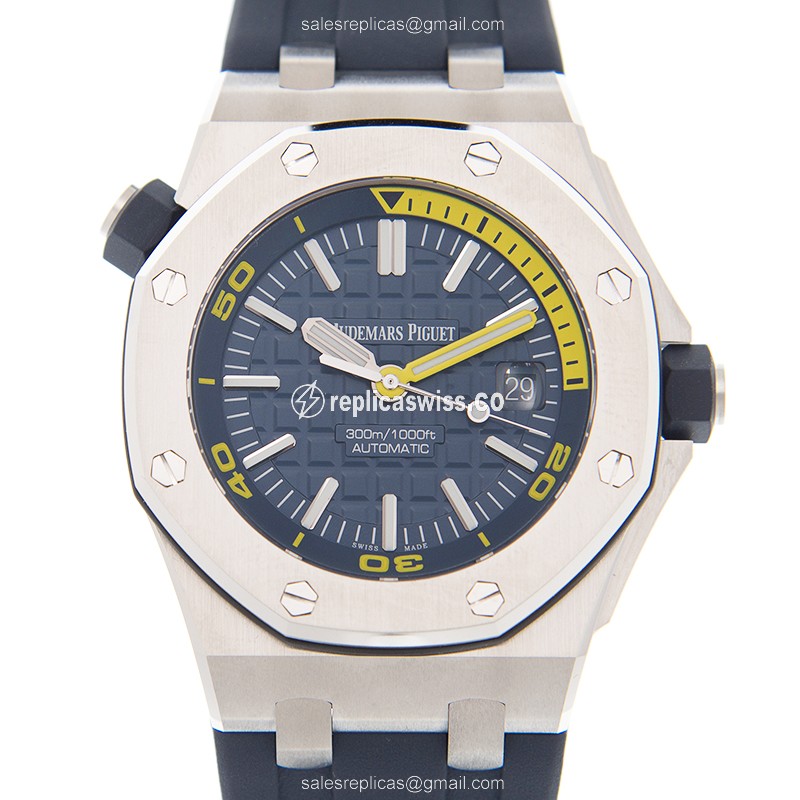 Audemars Piguet Royal Oak Offshore Replica | Automatic Movement, Blue Steel Case & Dial Watch