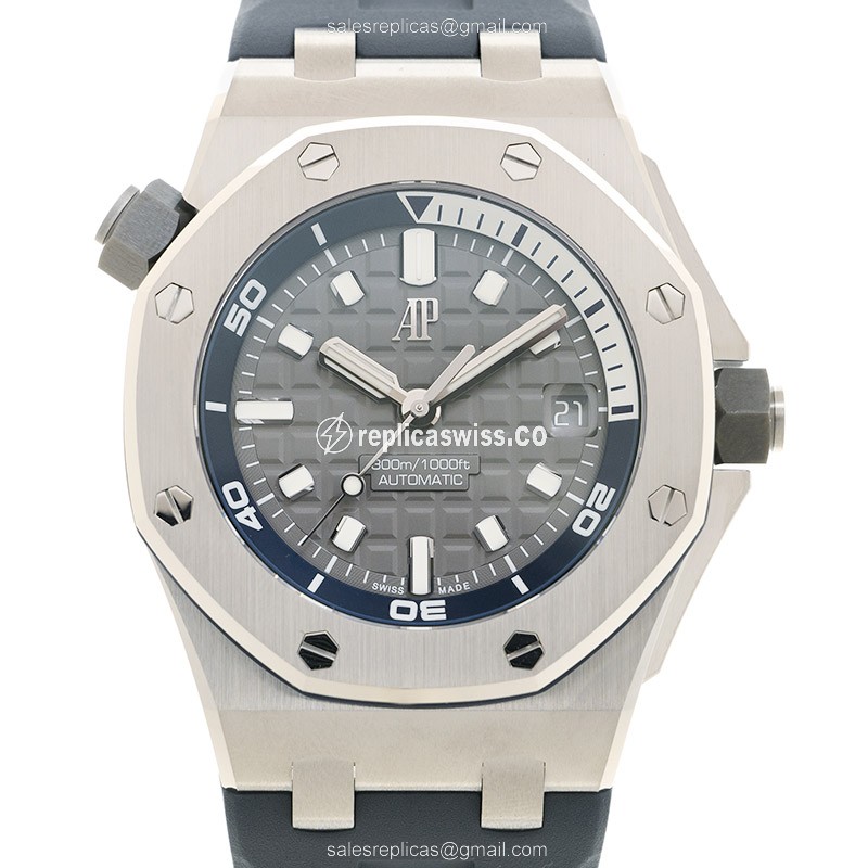 Audemars Piguet Royal Oak Offshore Replica | Automatic Movement, Gray Dial, Stainless Steel Case