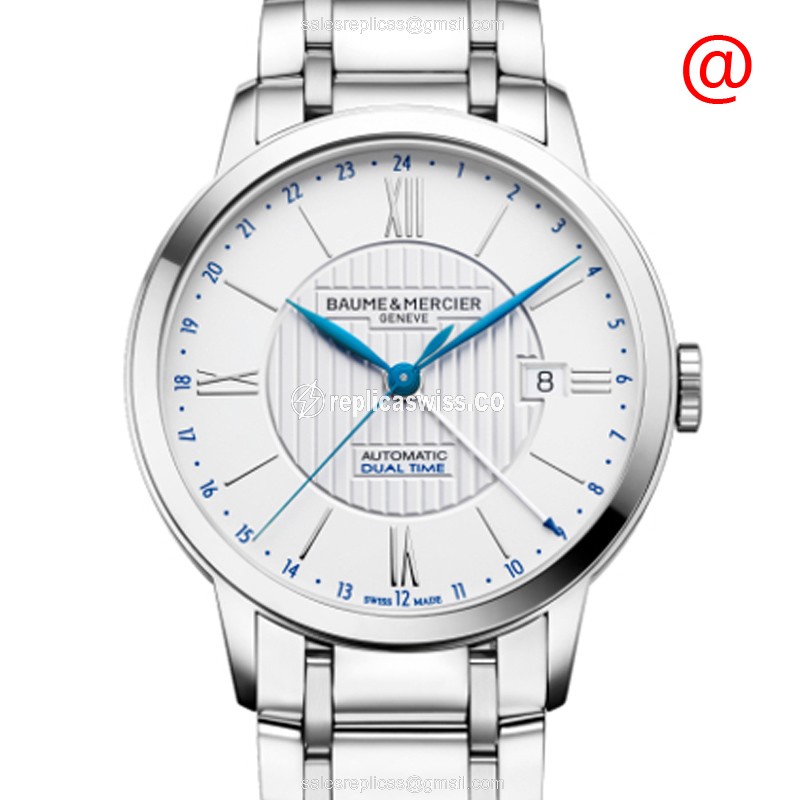 Baume & Mercier CLASSIMA Replica, Automatic Movement, Silver Steel Case & Dial Watch