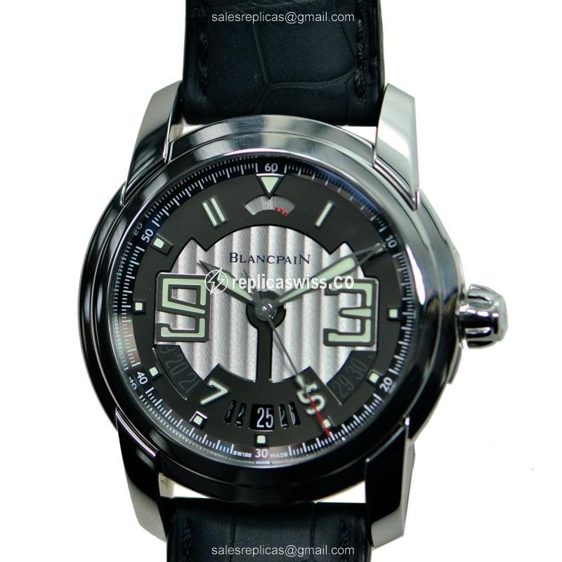 Blancpain L-EVOLUTION Replica in Stainless Steel | Automatic Caliber, Gray Dial Watch