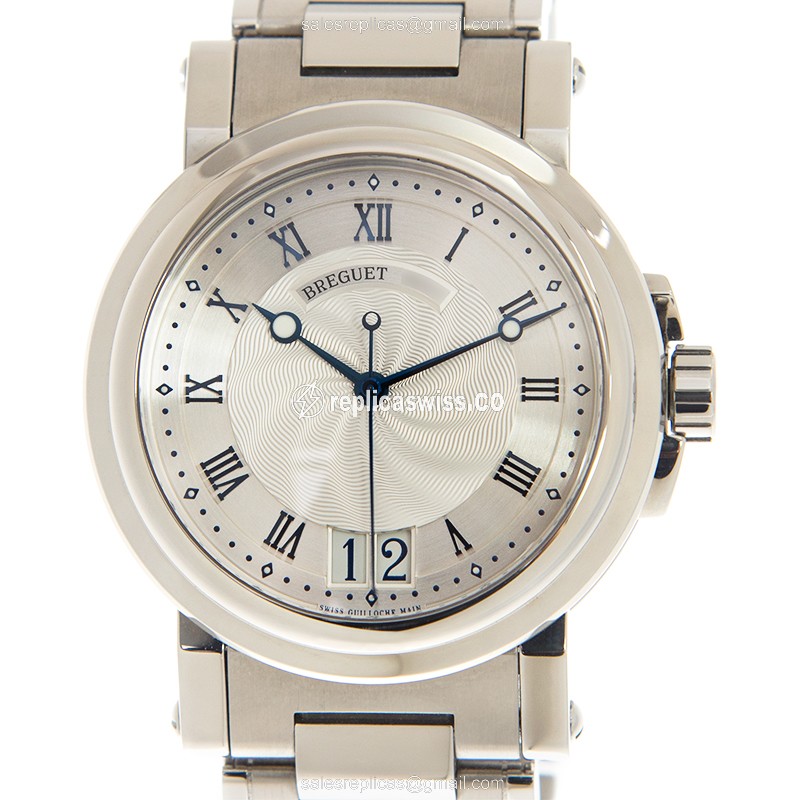 Breguet 5817ST/12/SMO Silver Dial Automatic Steel Case Watch