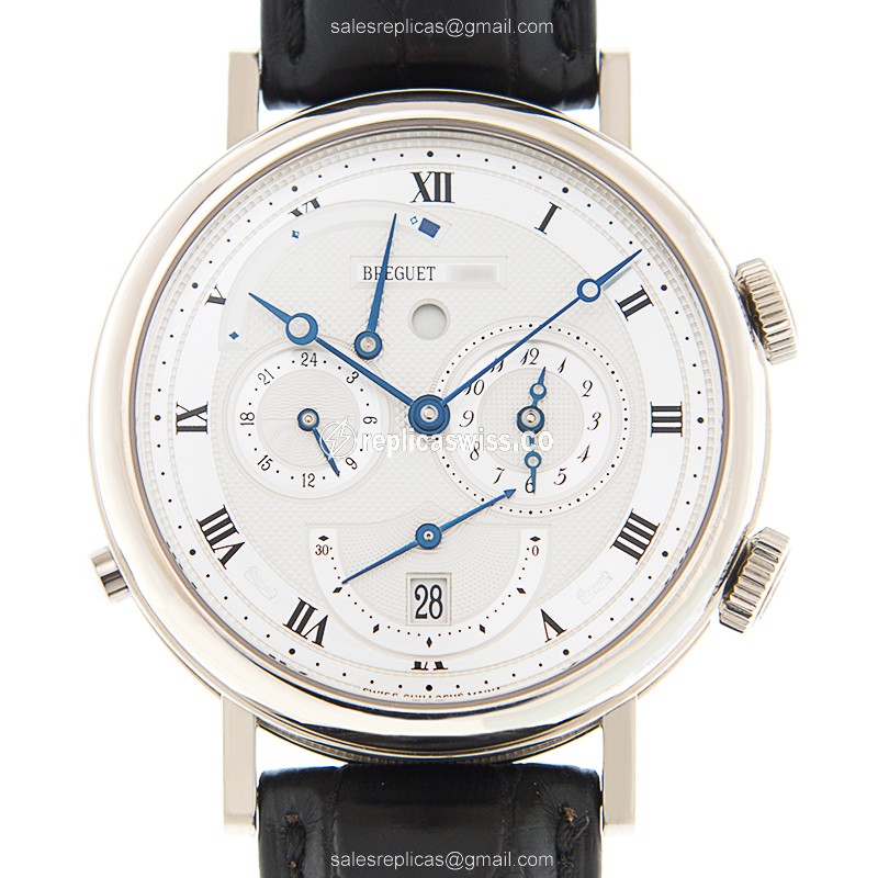 Breguet Classic 5707BB/12/9V6 Replica in 18kt Gold, Automatic Movement & Silver Dial Watch