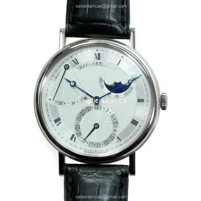 Breguet Classic 7137BB/11/9V6 Replica in 18kt Gold, Automatic Movement & Silver Dial Watch