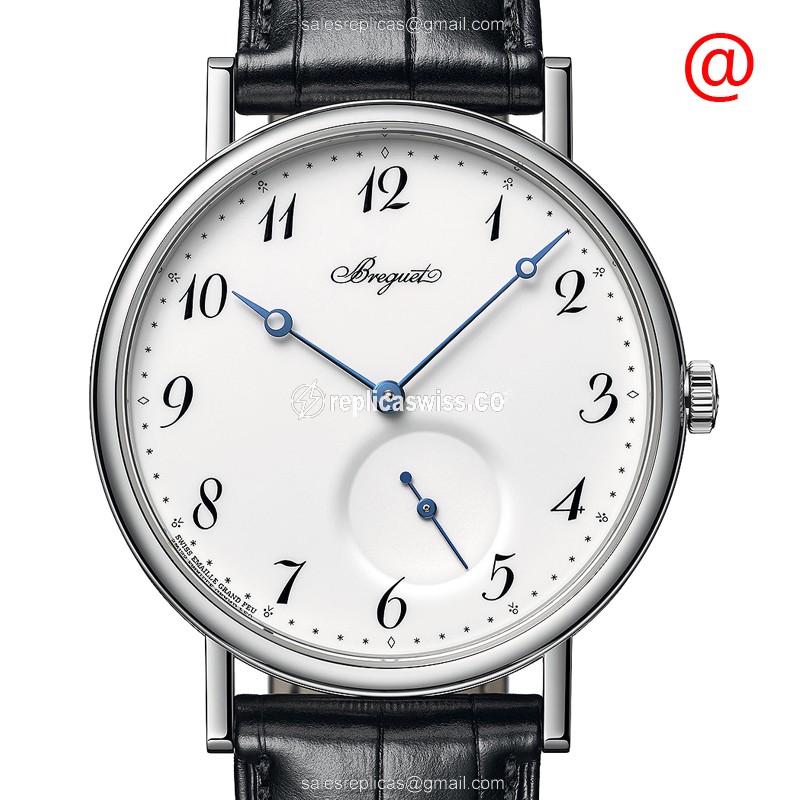 Breguet Classic 7147BB/29/9WU Replica in 18kt Gold, Automatic Movement & White Dial Watch