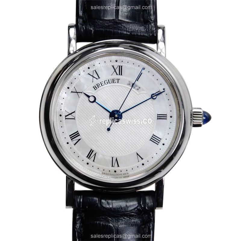 Breguet Classic 8067BB/52/964 Replica | Automatic | 18kt Gold Case | Silver Dial Watch