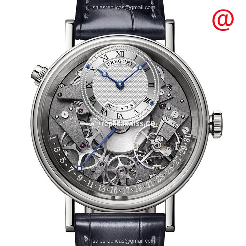 Breguet Tradition Replica in 18kt Gold, Automatic Movement, Silver Dial Watch