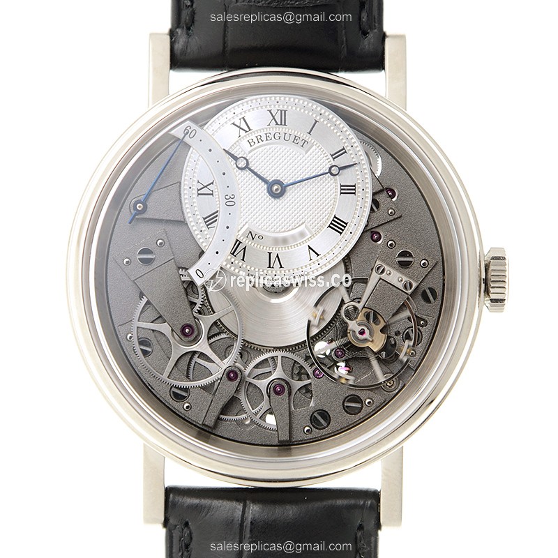 Breguet Tradition Replica in 18kt Gold, Automatic Movement & Silver Dial Watch