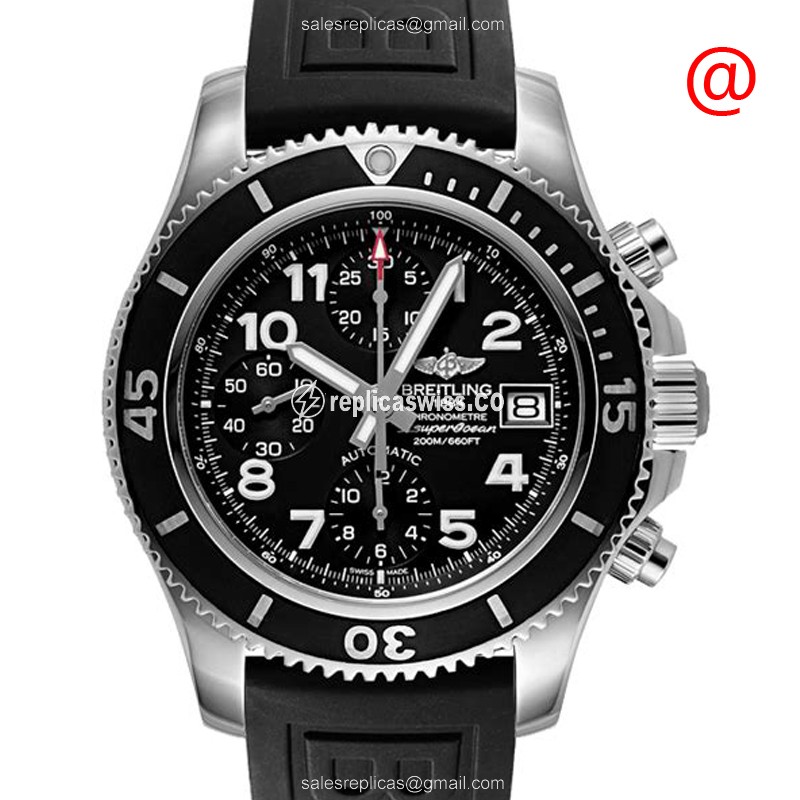 Breitling A13311C9 SUPEROCEAN Replica, Automatic Movement, Black Dial, Stainless Steel Case Watch