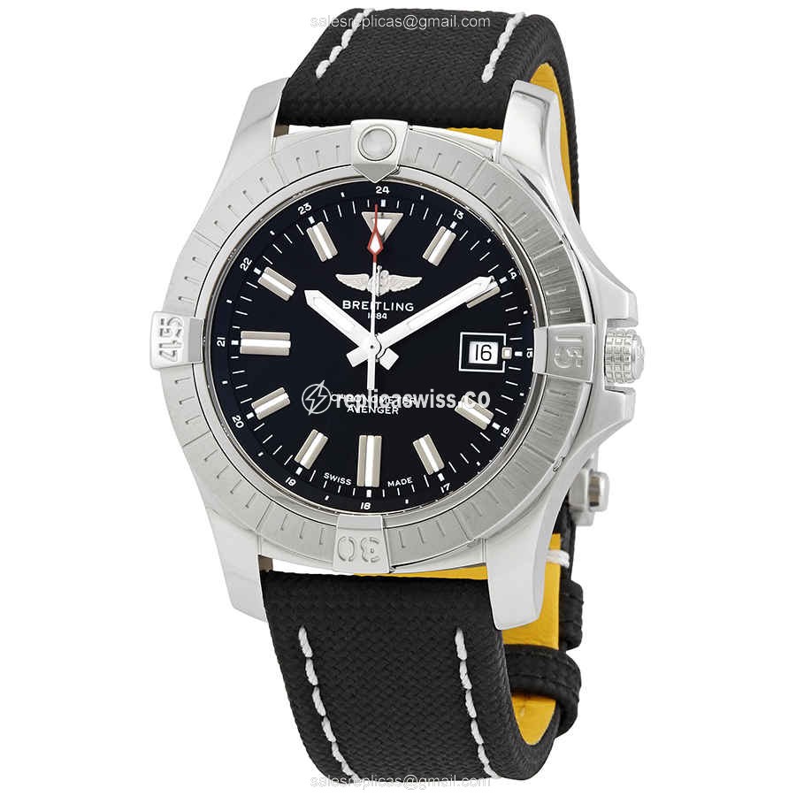 Breitling Avenger II Replica: Automatic Movement, Stainless Steel Case, Blue Dial Watch