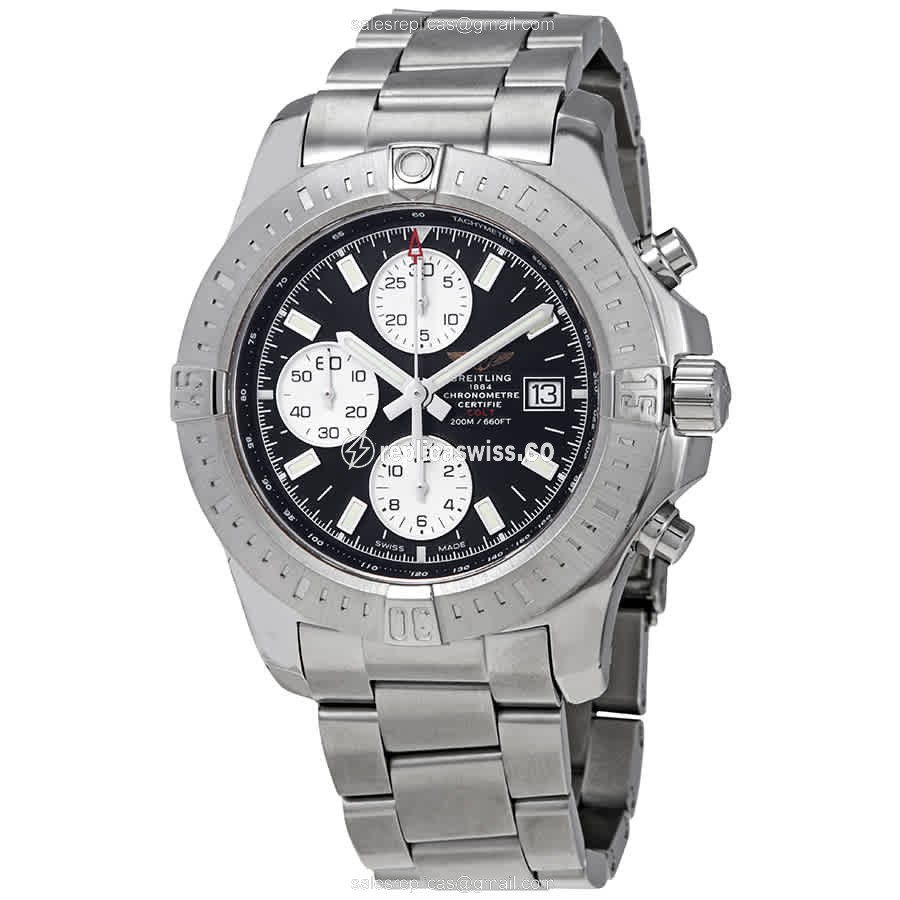 Breitling Challenger A13388111B1A1 Replica | Automatic | White Dial | Stainless Steel Case Watch