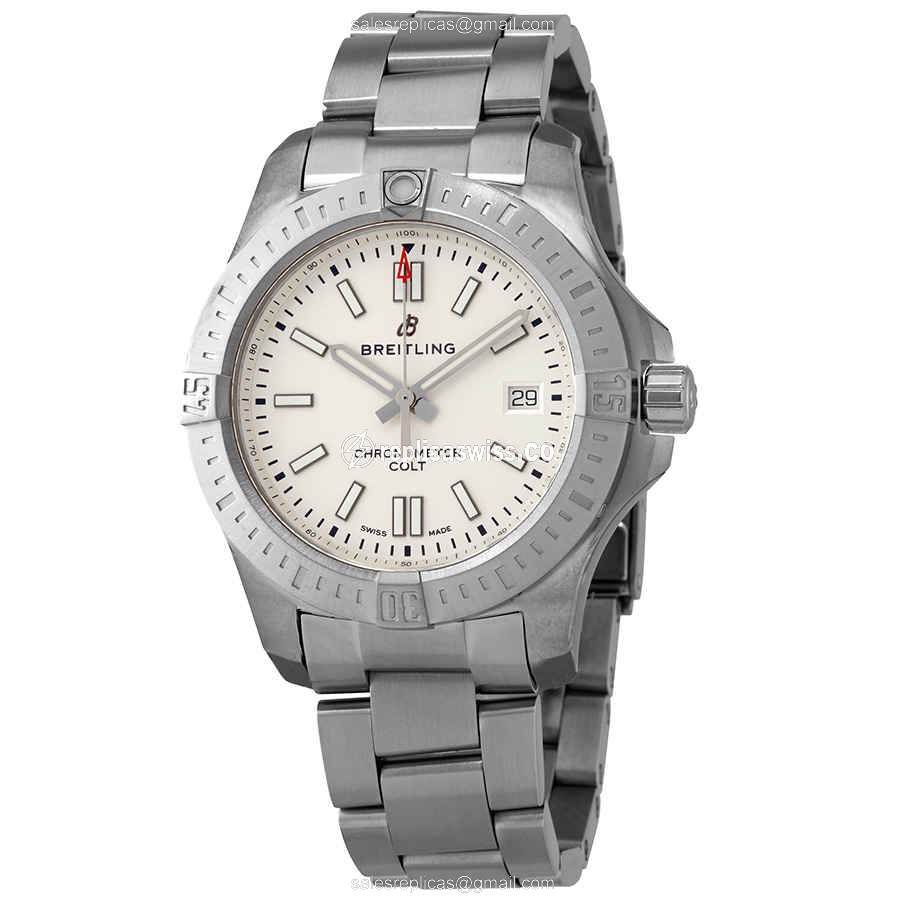 Breitling Challenger A17313101G1A1 Replica | Automatic | Stainless Steel Case | Silver Dial Watch