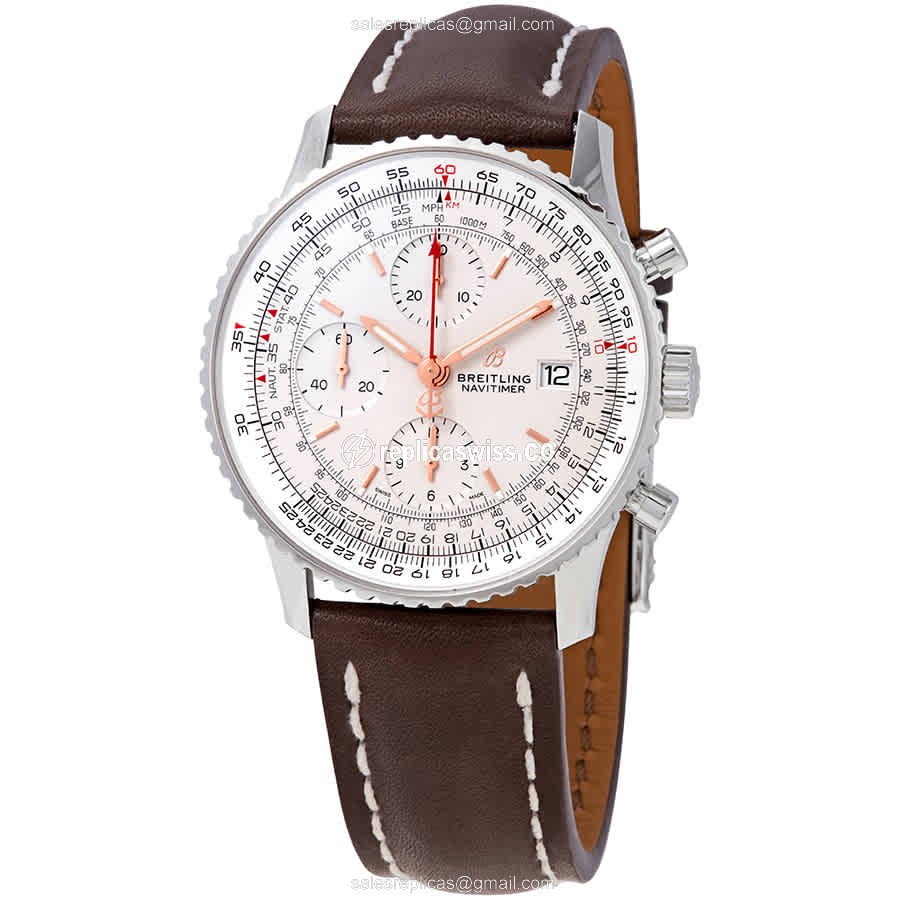 Breitling NAVITIMER 1 Replica | Automatic Movement, Stainless Steel Case, Silver Dial Watch