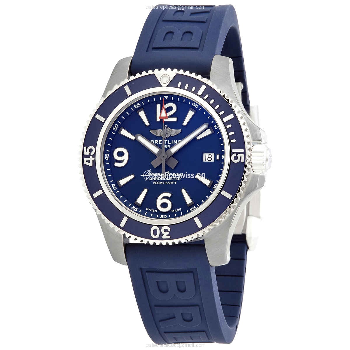 Breitling Superocean A17366D81C1S2 Replica, Automatic Movement, Blue Steel Case & Dial Watch