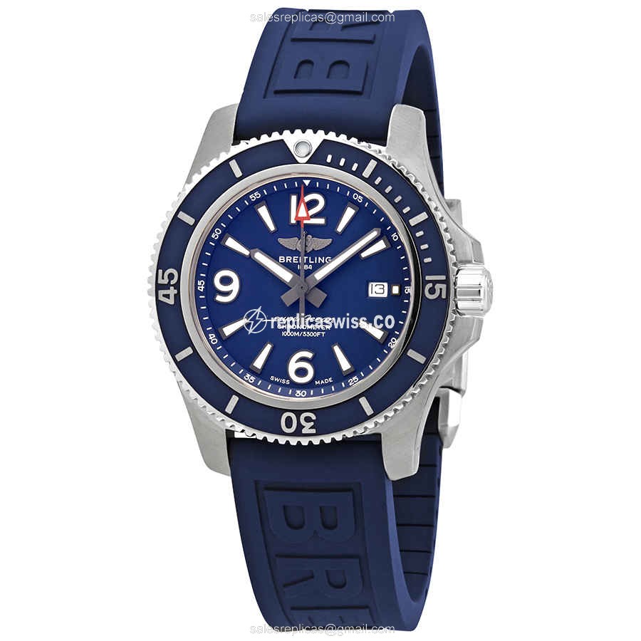 Breitling Superocean A17367D81C1S2 Replica | Automatic Movement, Blue Dial & Steel Case Watch