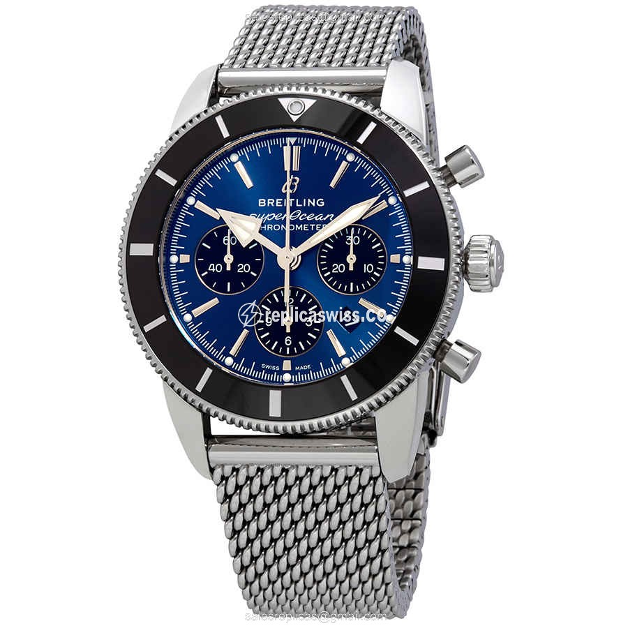 Breitling Superocean AB0162121C1A1 Replica | Automatic Movement | Blue Steel Dial Watch
